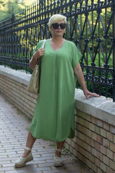 Larissza zöld ruha